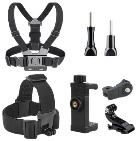 Body Mount Chesty: Soporte Ajustable para Arnés con Correa para El Pecho | Cómodo Kit De Soporte Para Teléfono Corporal Para Correr, Nadar Y Actividades Al Aire Libre