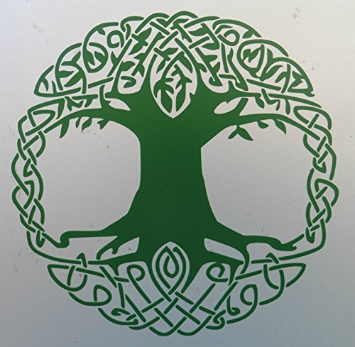 Yggdrasil Baum des Lebens Keltisch Wikinger Vinyl Aufkleber (15cm x 15cm)
