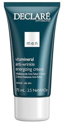 Declaré Vitamineral Anti-Wrinkle Energizing Cream 75 ml – Återupplivande anti-rynkkräm – Jämnar ut rynkor och bekämpar irritation – Med hyaluronsyra och vitaminer – för normal eller kombinerad hud
