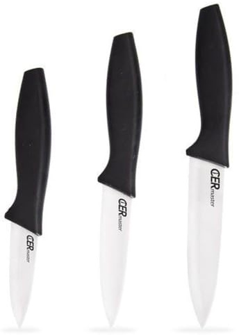 ORION GROUP Keramikmesser Set Messer / Küchenmesser CERMASTER 3 Teile