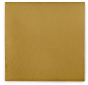 Sovie HORECA Cocktailservietten in Gold aus Linclass® Airlaid, 24 x 24cm, 1/4 Falz, 100 Stück – edle Servietten für Bar, Event & Gastronomie