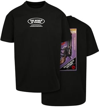 Mister Tee Money Maker Oversize Tee, T-shirt, Uomo, Nero (Black), M