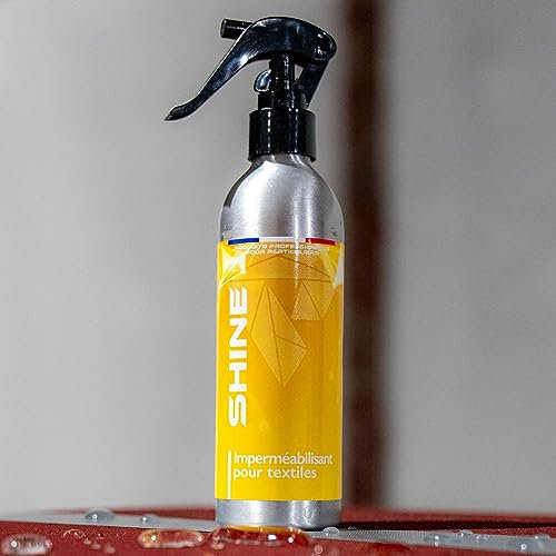 SHINE - Imperméabilisant textiles - 200 ml - Protège vos tissus contre l’humidité et les taches pour une protection durable