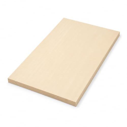 EdpaS Schnitzholz, Lindenholzbrett zum Schnitzen, 30 x 20 x 1,5 cm | Große, glatte Fläche für Reliefschnitzen, Kerbschnitzen und Brandmalerei - ideal für kreative Holzprojekte
