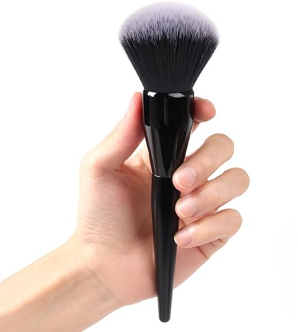 Large Powder Brush: Luxurious Foundation Brush, Professional Makeup Brush For Blending Liquid, Cream and Flawless Powder, Buffing, Blending, Vegan Makeup Tool With Cruelty-Free Bristles