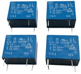 20PCS/Lot Relay OJE-SH-105DM OJE-SH-112DM OJE-SH-124DM 4PIN 5A(OJE-SH-112DM)