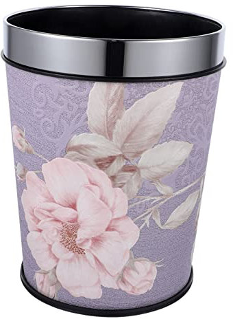 jojofuny Poubelle De Salle De Bain Et Chambre Corbeille à Rétro Seau à Déchets Décoratif Compact Et Polyvalent pour Maison