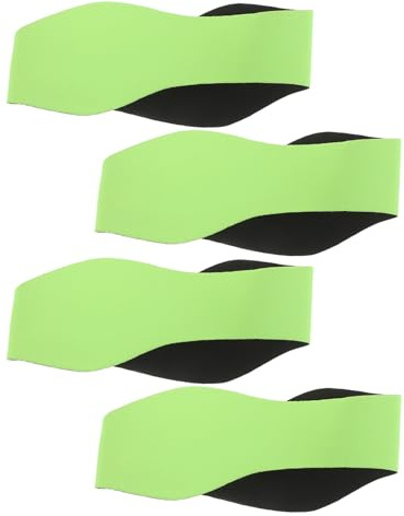 TOBBOMEY 4 Pezzi Tappi Per Le Orecchie Da Nuoto Per Adulti Protezione Per Le Orecchie Da Doccia Fascia Per Capelli Da Nuoto Fascia Per Capelli Impermeabile
