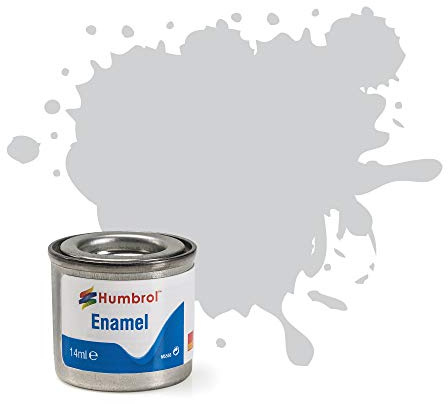 Humbrol No. 1 147 Peinture émail Gris Clair Mat 14 ML -