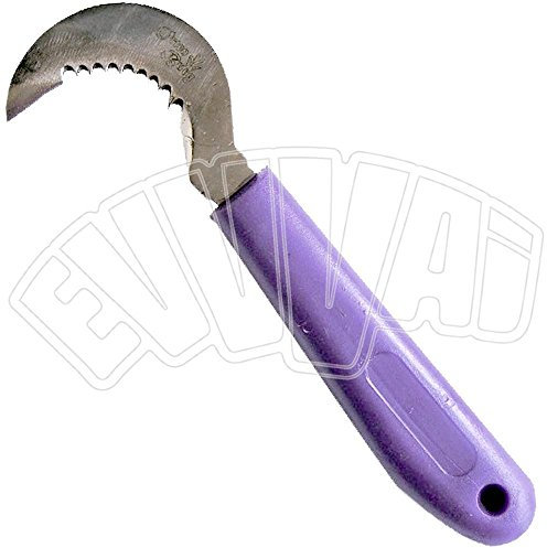 COLTELLO FALCIOLA ZIGRINATA FALCE FALCETTA 160 MM COLTELLINO POTATURA ORTO