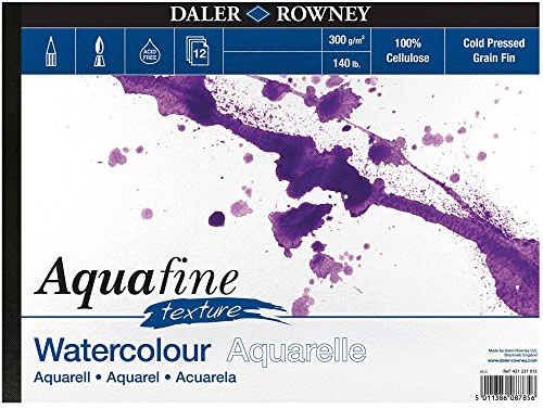 Daler Rowney Aquafine Textura Almohadilla 140lb A3 *
