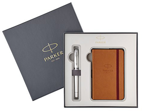 Parker Urban Premium Pearl Fountain Pen + Notebook Set