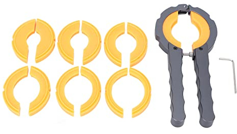 Gedourain Dispositivo di rimozione della Lunetta dell'orologio, Pinza per Lunetta dell'orologio di Sicurezza Chiave in Lega Portatile Professionale con Scatola di plastica per Dilettanti per Negozio