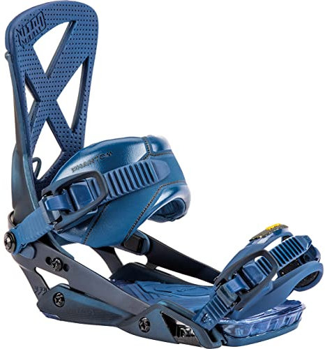 Nitro Phantom '23 all Mountain Freeride Freestyle-Attacchi per Snowboard, Uomo, Pietra Oceana, M
