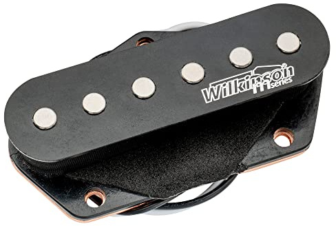 Wilkinson M Serie WOV Vintage Alnico 5 TL Tonabnehmer Steg Pickup Schwarz | fürTele E-Gitarre