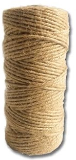 Garten Schnur 100 m 1 mm, 2 mm, 3 mm, Sackleinen, Hessische Juteschnur, Hanfseil, Geschenkverpackung, Schnüre, Partyzubehör (Color : 2mm 100m)
