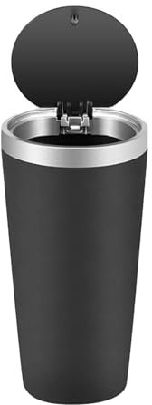 Auto-Mülleimer, Taschen-Mülleimer Langlebiger, Waschbarer, Auslaufsicherer Mini-Autobecherhalter Mülleimer mit Deckel Fürs Auto