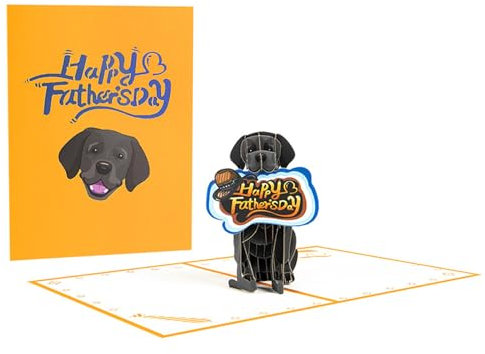 IWOMA Celebrate Dad 3D-Grußkarte, 3D-Glückwunschkarte zum Vatertag, Geburtstagskarte, für Jungen und Ehemann