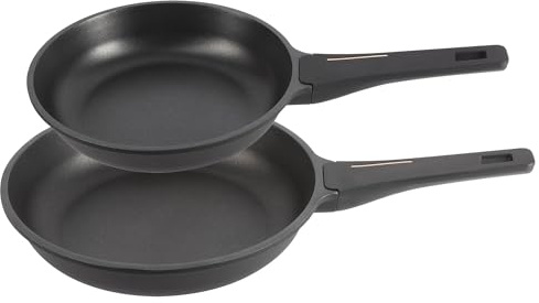 Bergner Set di 2 padelle Ø20Ø24 cm in alluminio pressofuso