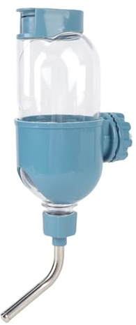 Generic of Water Distribuidor para Perros Suspendidos, 500 Ml de Caja de Efectivo de Jaula (Blue)