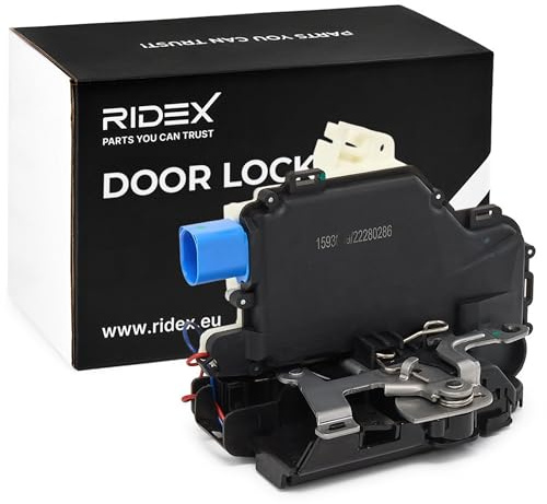 RIDEX 1361D0399 Türschloss Hinten Links mit Zentralverriegelung 6-Polig Kompatibel mit SKODA Fabia II Schrägheck 542 5J0839015 6Y0839015 6Y0839015A