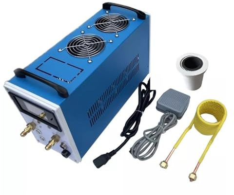 Chauffe Boulon Induction ZVS – Machine de chauffage par Induction 2800W, four des métaux, soudage à haute fréquence, équipement trempe(2800W no crucible)