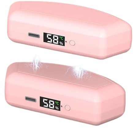 Chauffe-mains rechargeables, chauffe-mains électroniques, chargement USB, petit gadget de chauffage électrique, affichage numérique pour voyage, hiver, poche pour homme, ski, chasse, camping, ski