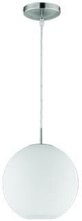 Reality R30152507 Moon Sospensione, 60 W, Bianco, Diametro 25 cm
