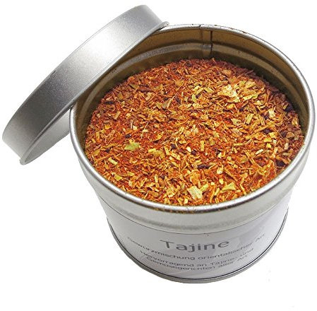 Miscela di spezie Tajine dal Marocco 70g ✔ marocchine e arabe originali per tagine, couscous, carne, pollame, pesce, vegetariano, salsa, verdure e riso, spezie senza sale