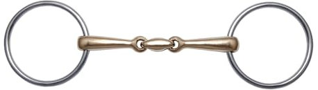 Stübben Gebiss 2424 Wassertrense - 14,5 cm - 14 mm - Sweet Copper