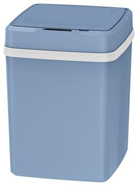 JAWSEU Poubelle Automatique 12L, Poubelle Intelligente à Capteur Automatique Poubelle de Salle de Bain Étanche avec Détecteur de Mouvement Et Couvercle Pour Salon Chambre Bureau Cuisine