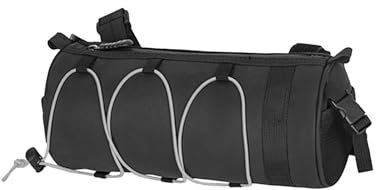ACONDE Fahrrad Lenkertasche, Wasserdicht Lenker Aufbewahrungstasche mit Schultergurt, Multifunktionale Handlebar Bag, für Rennrad Mountainbike Radfahren Reisen (Grau), 2.5L