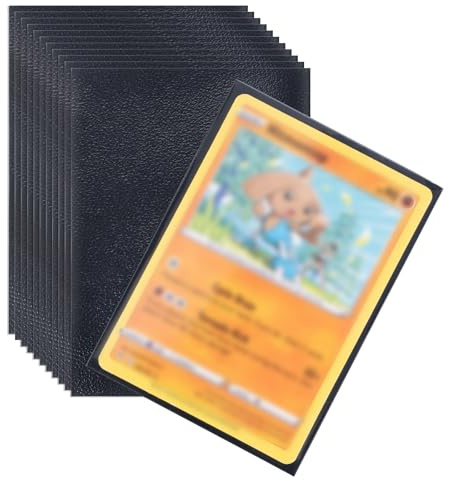 Pochette Carte, Transparentes Protège Carte Pour Cartes Pokémon, Cartes de Change, Yu-Gi-Oh, Magic(66 x 92 MM) (500 PCS)