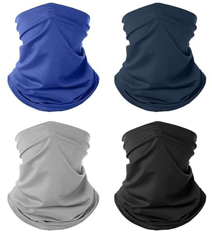 flintronic Multifonction Bandana, 6PCS Bandana Bandeau Multifonction Tour de Cou Cagoule Microfibre Chapeaux Tube Masque Visage pour Yoga Course à Pied Randonnée Cyclisme