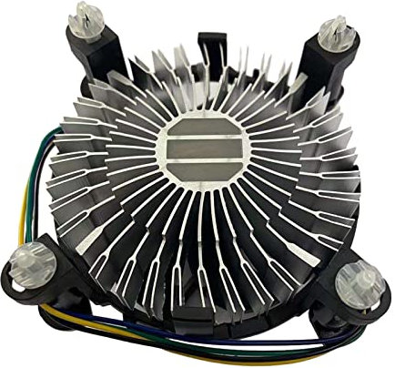 ohodhmnu CPU Cooler Air-cooled CPU Heat Sink Fan PC Cooling Radiator CPU Air Cooler Fan For LGA 775/1150/1155/1156/1151