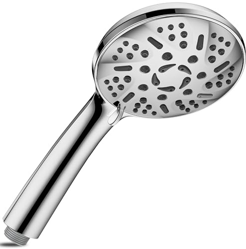 Magichome Duschkopf Wassersparend 9 Strahlarten, Hochwertige Verchromung Handbrause, Hochdruck Dusche Brausekopf Duschbrause Sparduschkopf