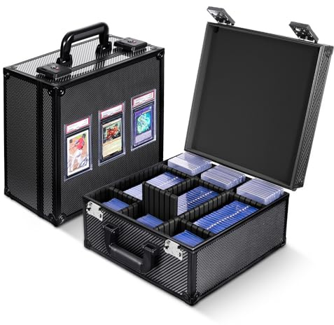 Kabinka Graded Card Storage Box, Aluminum Trading Card Box, PSA Slab Case