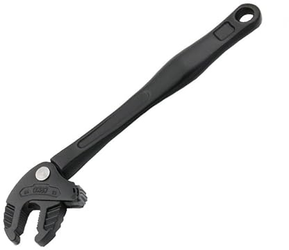 Spacnana Clé à Molette à Cliquet Autobloquante, clé Molette extrémité Ouverte Mâchoire Fine de 10 13 Mm pour L'entretien de la Voiture et la Plomberie