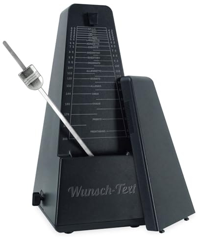 keepdrum Mechanisches Metronom aufziehbar mit personalisierter Gravur/Wunsch Text