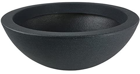 Sesua Pflanzschale rund anthrazit 52cm aus Kunststoff
