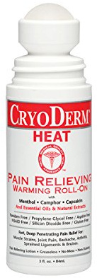 Cryoderm Heat Roll-On 3 oz.