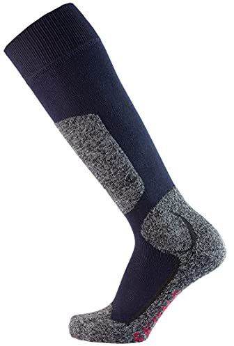 Miribung Calze Sci Comfort-Active - Ideale per attività Invernali Intense in Pieno Comfort - Calore Confortevole, Traspiranti, termoisolanti - qualità Alpina Made in Alto Adige | 520-b-44-46