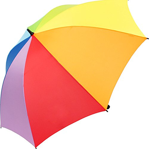 iX-brella Full-Fiber Golfschirm XXL 130cm leicht sturmfest mit Softgriff