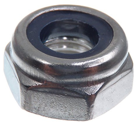 Écrou de blocage SECCARO M10, acier inoxydable V2A VA A2, DIN 985 / ISO 10511, hexagone, 20 pièces