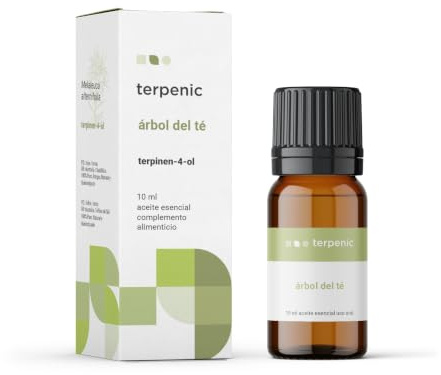 TERPENIC - Aceite Esencial de Árbol del Té (Melaleuca alternifolia) - 10 ml - Uso Oral - Complemento alimenticio 100% puro y quimiotipado