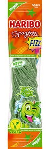 Haribo Spaghetti Apfel veggie, 15er Pack (15 x 200g)