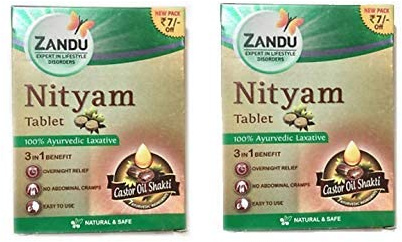 Naturix Zandu Nityam 10 Tabletten (12er Pack)