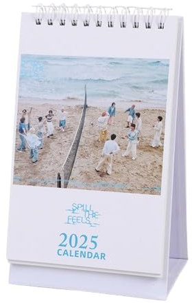 SVT 'SPILL THE FEELS' Kalender 2025 'CARAT' Neue Lieder SVT Foto Tischkalender S.COUPS Kalender JEONGHAN Kalender HOSHI Kalender