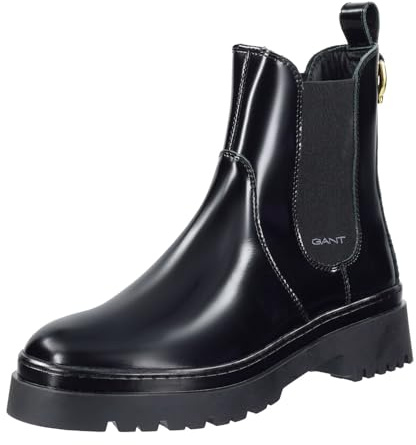 GANT FOOTWEAR dam ALIGREY Chelsea stövlar, svart, 40 EU, svart, 40 EU