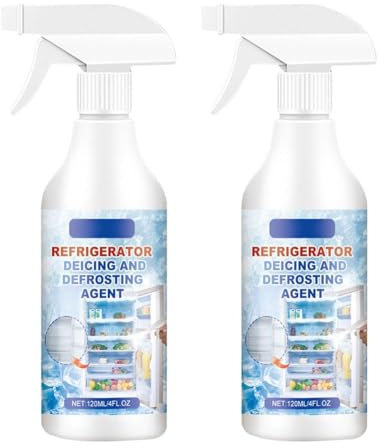 1Pc Refrigerator Cleaner Spray Ice Layer Remover Frost Agent Defrosting Enhancement C1Q7 Cooling Fridge Prevention
